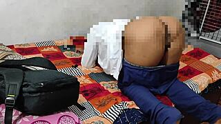 damn, my indian desi college girlfriend’s pussy gets pounded hard outdoors at the hotel!