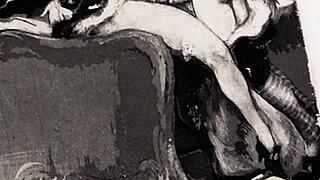 Exploring Sensual Depths in Vintage Erotic Art