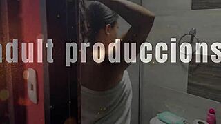 i jerk off watching my stepmom in the bathroom, can't help it