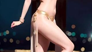 AI Art Captures Stunning Belly Dance by Beautiful Aunt