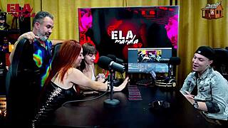 How does Binho Ted lick that pink pussy so good on podcast table?