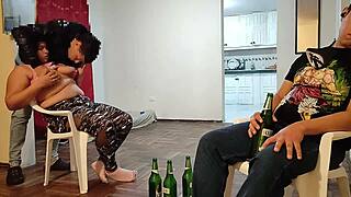 I go to my best friend's house to watch the game and end up banging his wife while he's right there with us!