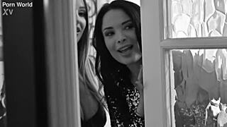 New Year kicks off with Anissa Kate and Marica Chanelle sharing strapon fun.
