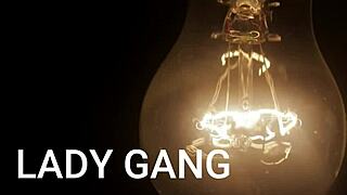 I feel so aroused watching Lady Gang in sleepy creepy dreams with anal fingering and squirting