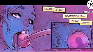 What happens when sweet tooth fantasies turn into a provocative 3some comic group adventure?