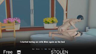 Erotic art meets animation in singleplayer chair play