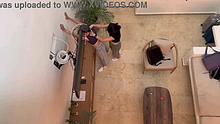 Two sexy women indulging in passionate lesbian sex on vacation