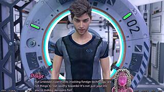 Stranded in Space 9: Curvy teen experiments with a mad scientist in a wild 3D cartoon adventure.
