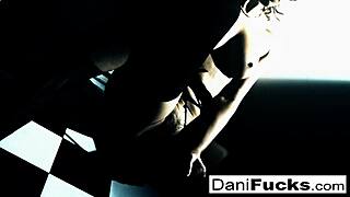 Dani Daniels' sensual solo show featuring her stunning bosom and moist intimacy