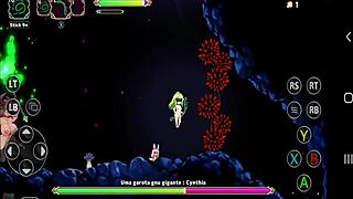 The uncensored conclusion of Futaken Valley's hermaphrodite anime game