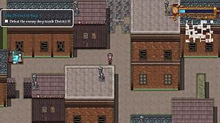 Detective Girl Fights Old Man and Giant Robot - Part 7.
